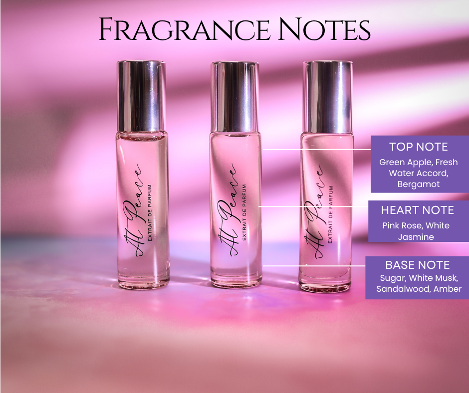 At Peace Pink Rose Perfume Oil