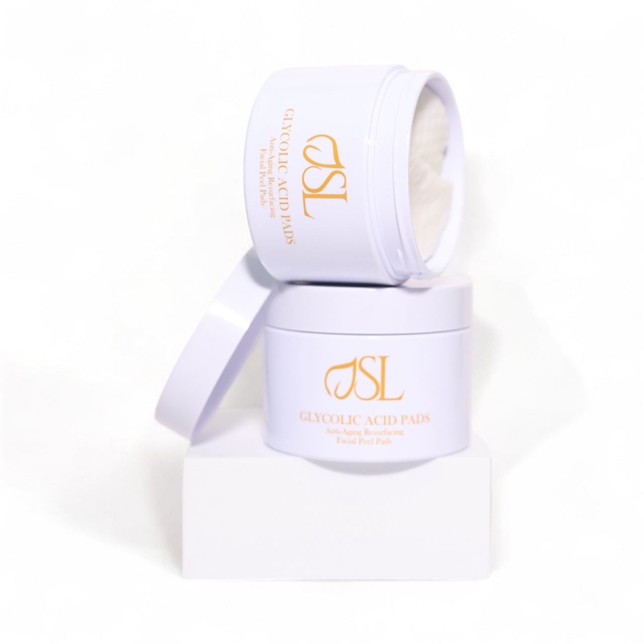 Wholesale Exfoliating & Anti Aging Glycolic Acid Pads